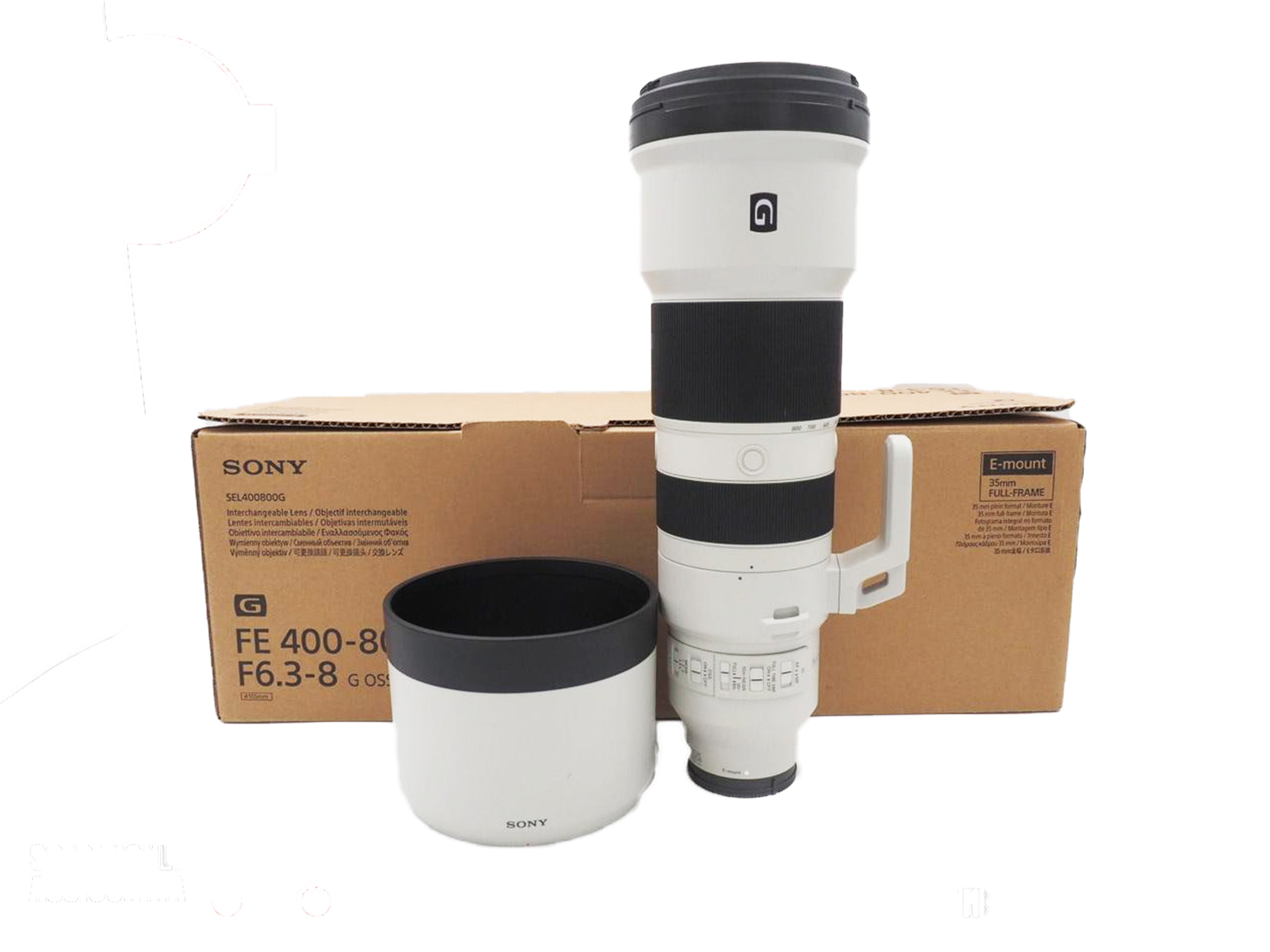 Sony FE 400-800 mm f/6.3-8 G OSS  Pari al Nuovo