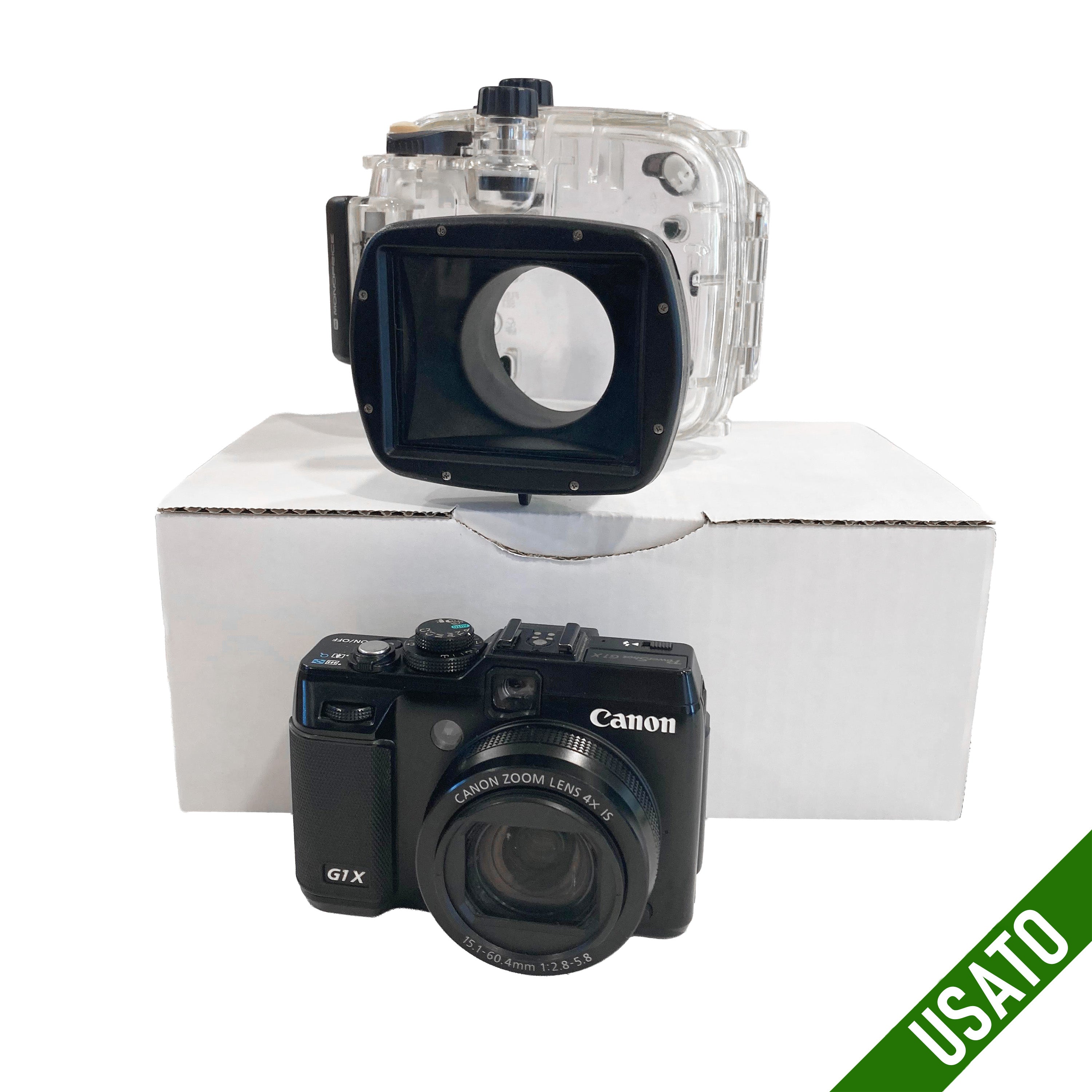 Canon PowerShot G1 X + Scafandro Monoprice  Occasione