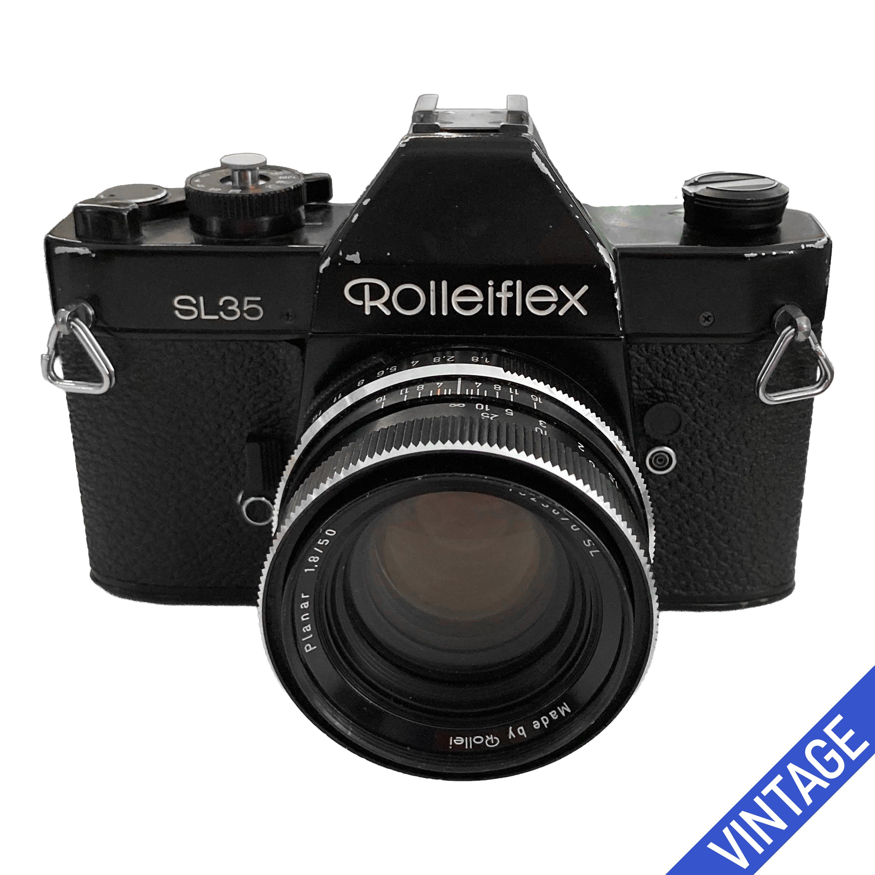 Rolleiflex SL35 + Rollei Planar 50 mm f/1.8  Usato